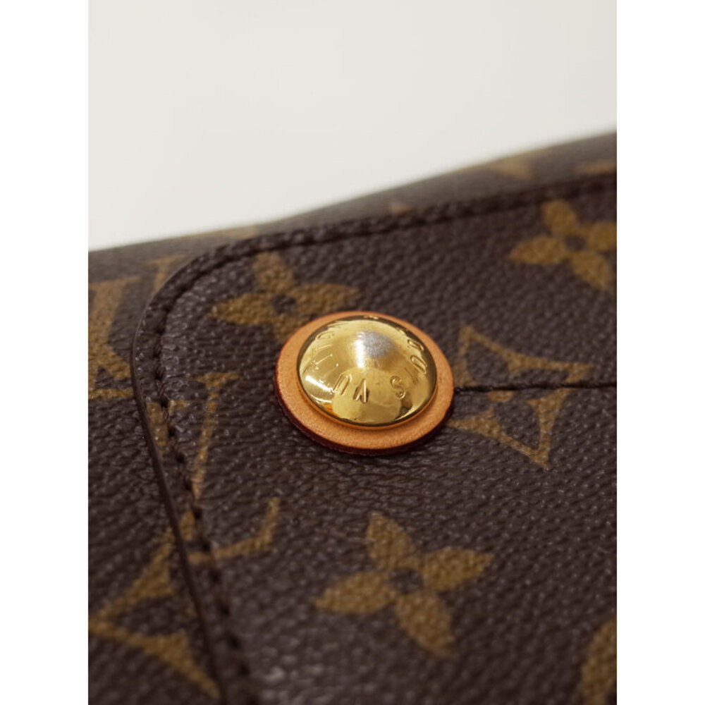 Louis Vuitton Bag Olympe Brown Leather Tote Monogram - Picture 6 of 8